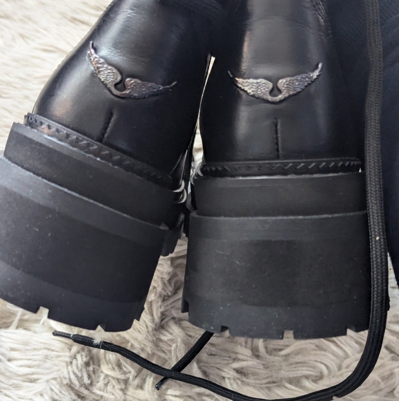 NWT Zadig & Voltaire Ride High Ankle Boots in Black - Picture 12 of 16